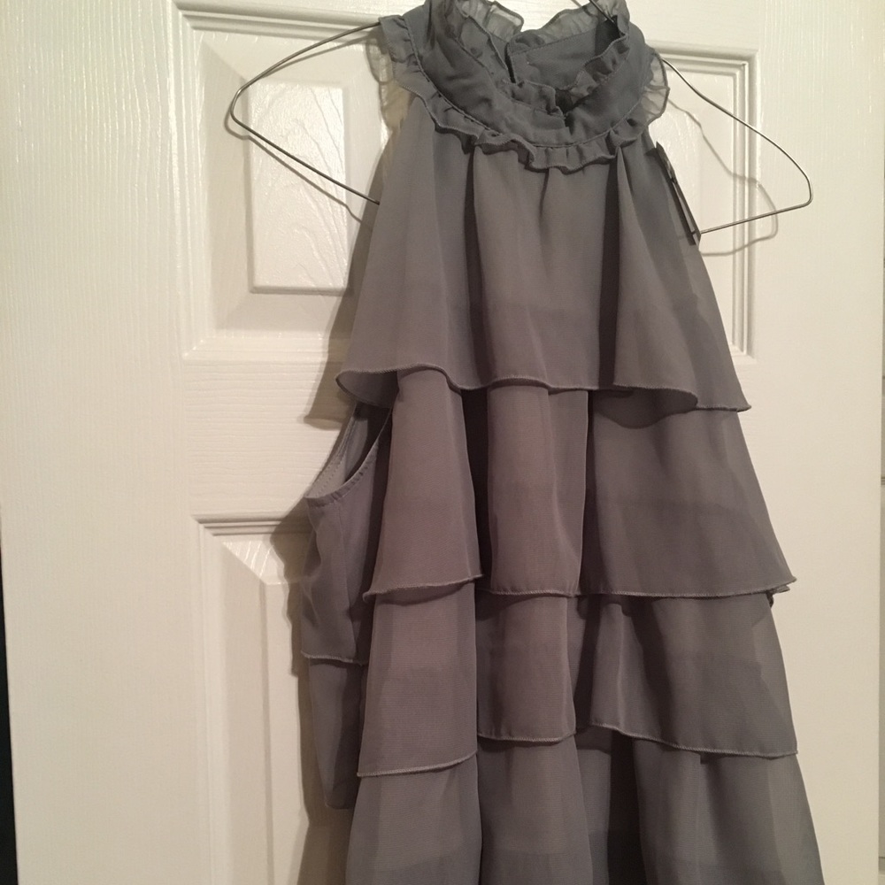 Adiva Five Tier Ruffle Style Blouse